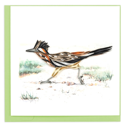 Roadrunner Quilling Card 
