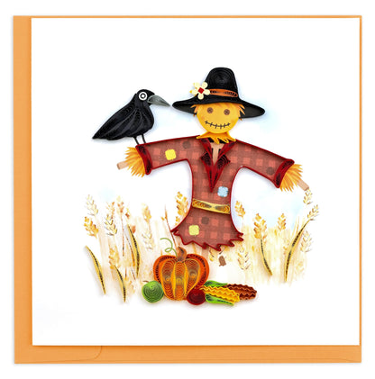 Scarecrow Quilling Card