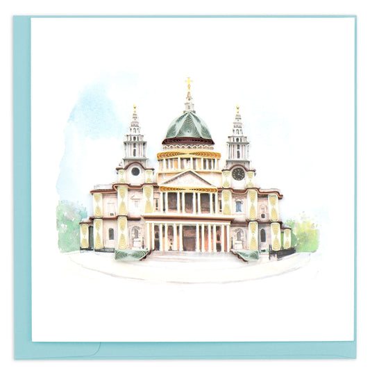 St Paul's Cathedral Quilling Card
