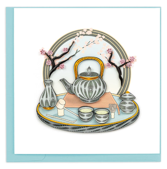 Tea Ceremony Quilling Card