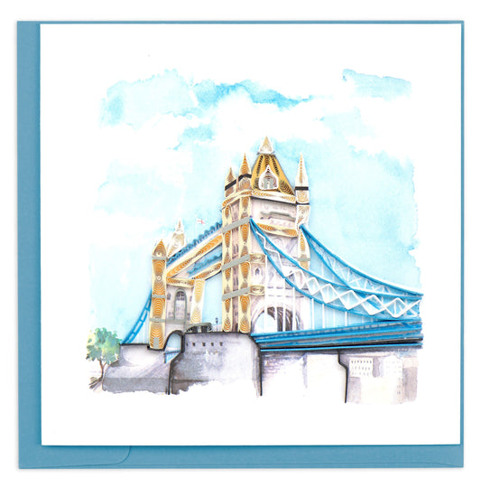 Tower Bridge Quilling Card