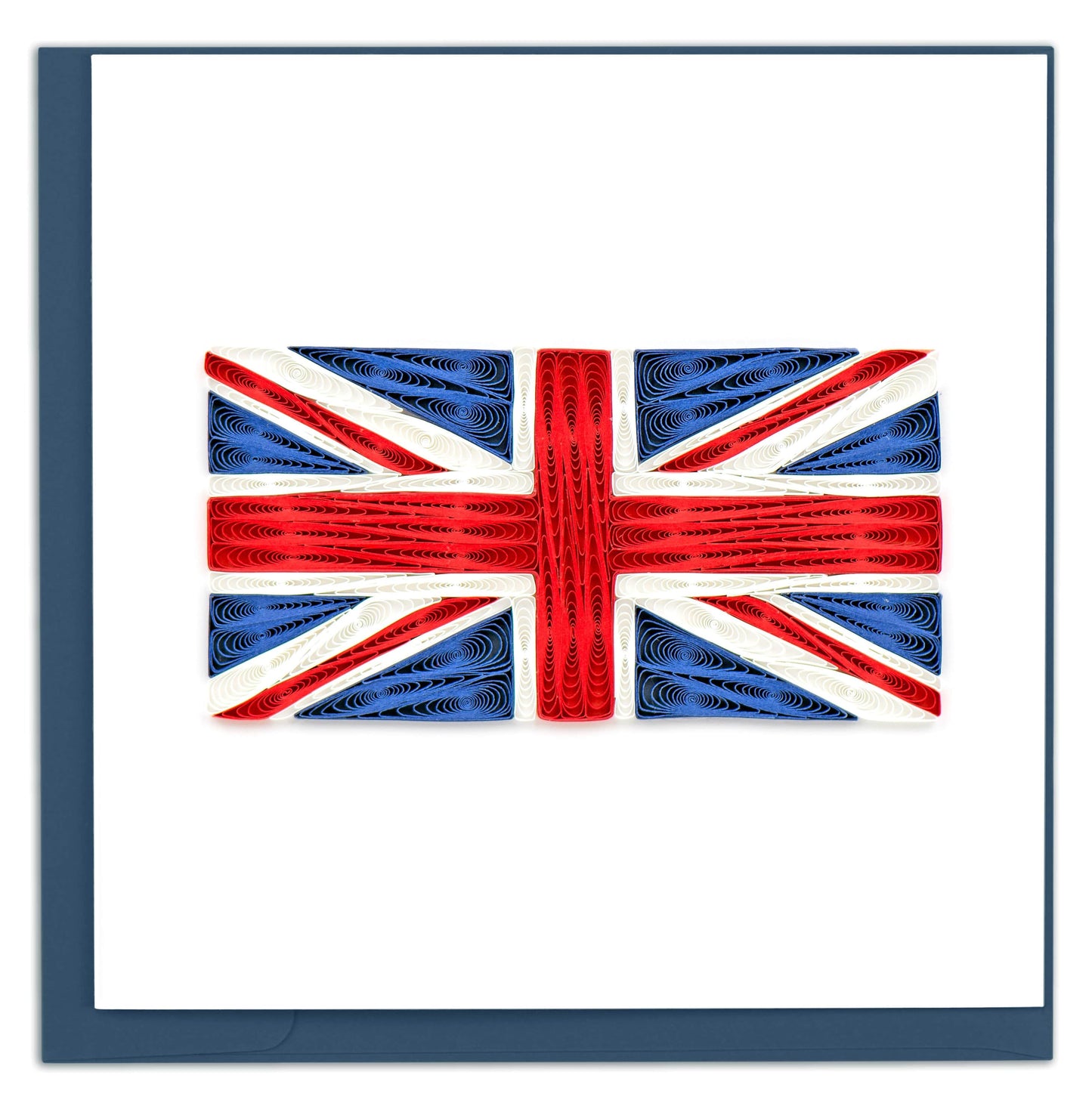 Union Jack Flag Quilling Card