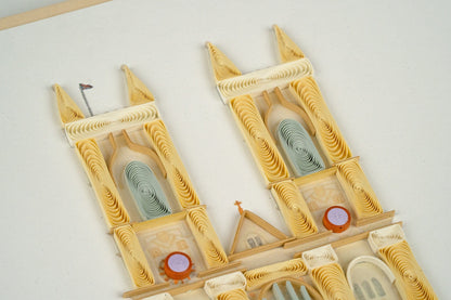 Westminster Abbey Quilling Card