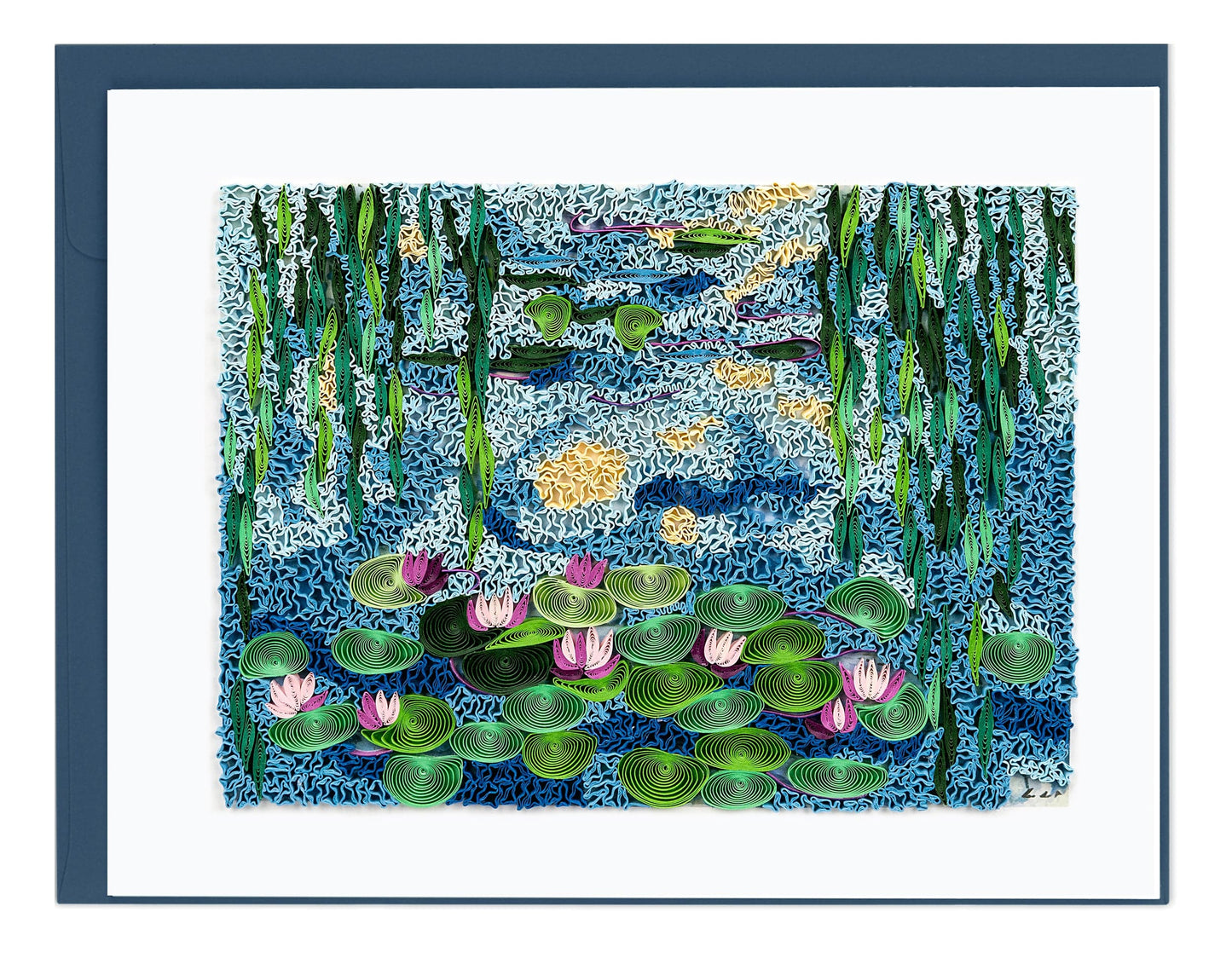 Quilled Artist Series - Water Lilies 1916-19, Monet