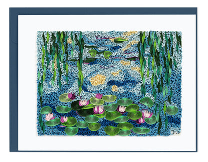 Quilled Artist Series - Water Lilies 1916-19, Monet