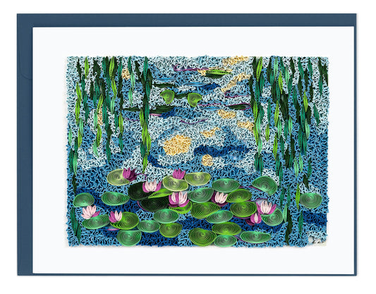 Quilled Artist Series - Water Lilies 1916-19, Monet