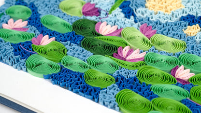 Quilled Artist Series - Water Lilies 1916-19, Monet