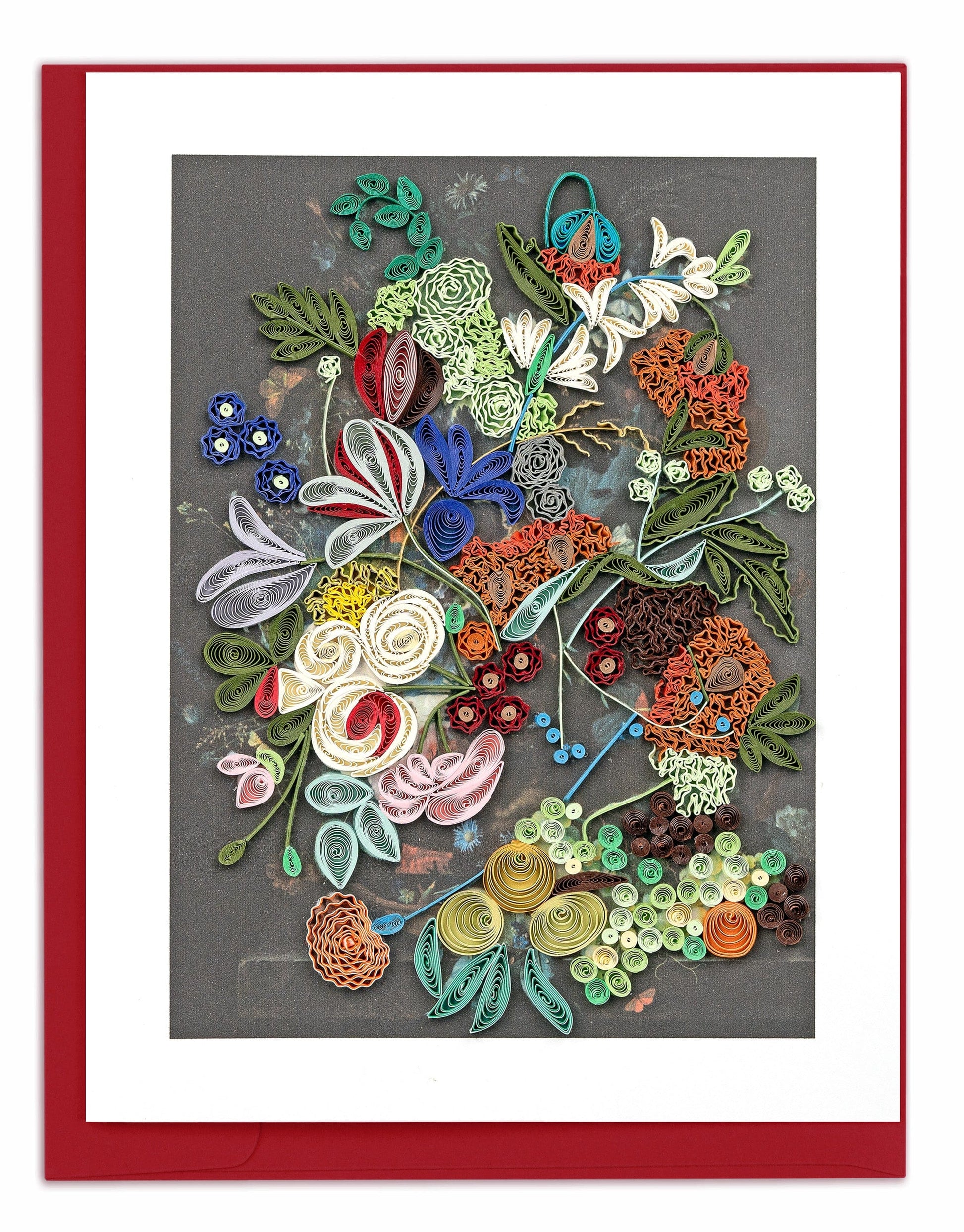 Quilled Artist Series – Still Life with Flowers and Fruit, van Huysum