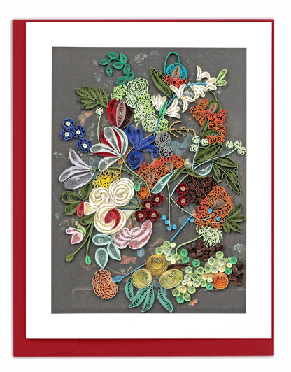 Quilled Artist Series – Still Life with Flowers and Fruit, van Huysum