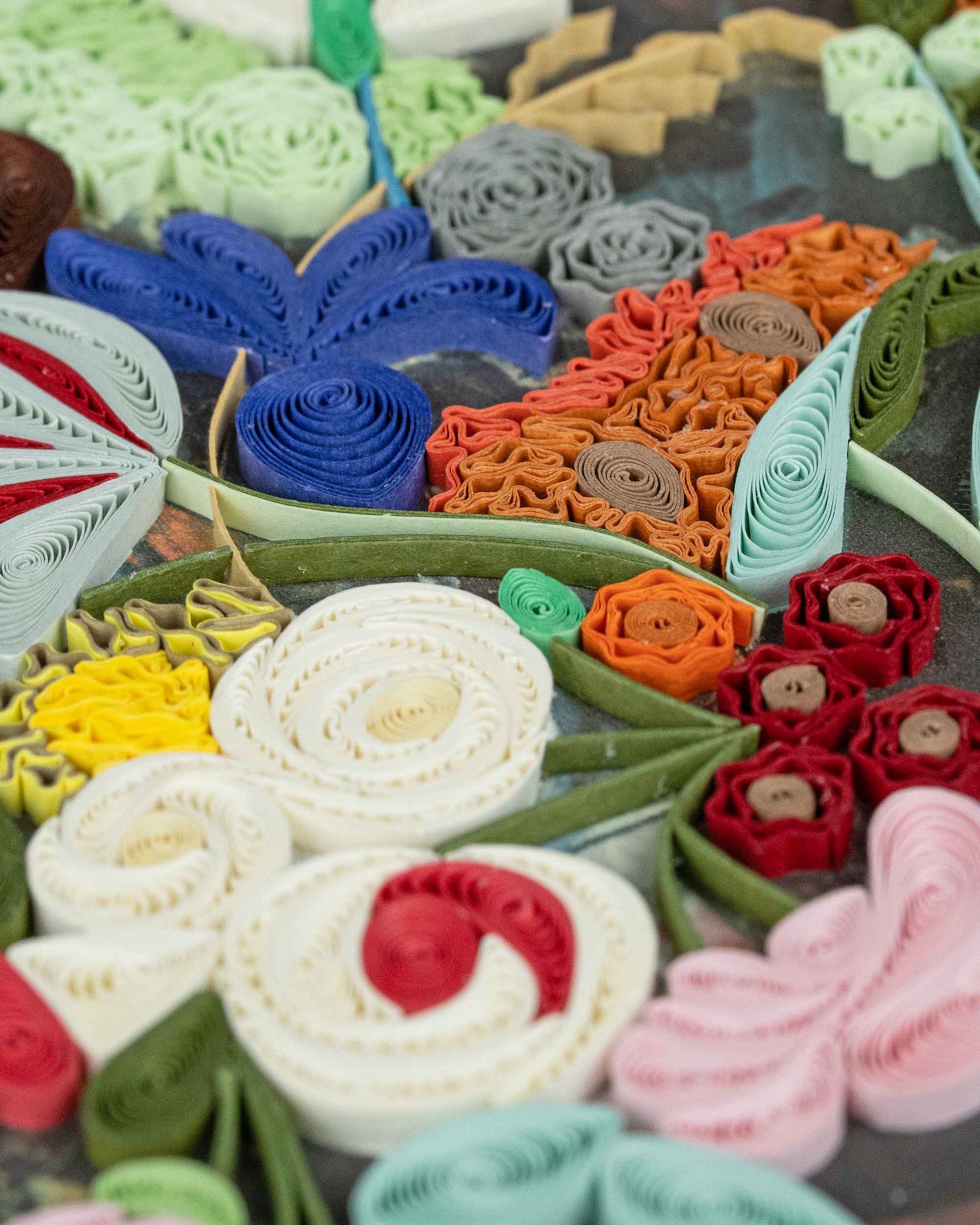 Quilled Artist Series – Still Life with Flowers and Fruit, van Huysum