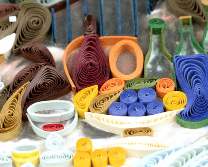 Quilled Artist Series - Luncheon of the Boating Party, Renoir Greeting Card