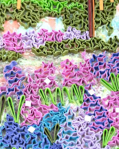 Quilled Artist Series - The Artist's Garden at Giverny, Monet Greeting Card